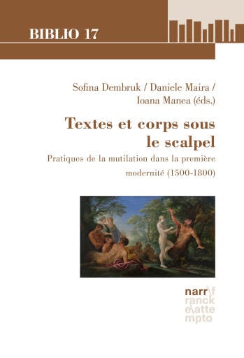 Textes et corps sous le scalpel