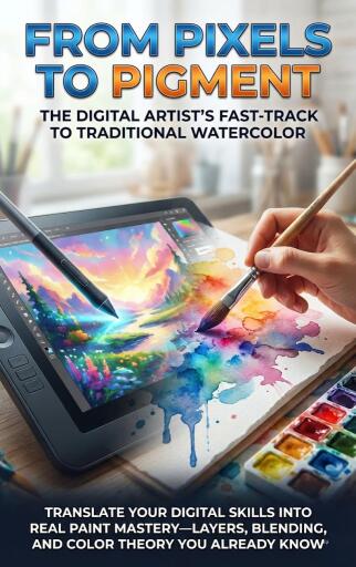 From Pixels to Pigment: The Digital Artist's Fast-Track to Traditional Watercolor