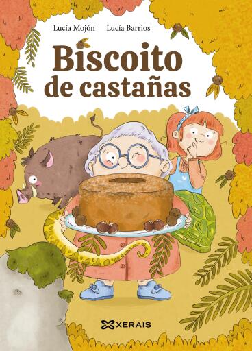 Portada del libro «Biscoito de castañas», de Lucía Mojón