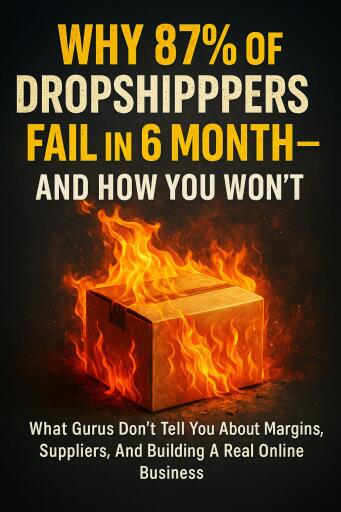 Why 87% of Dropshippers Fail in 6 Months—And How You Won't