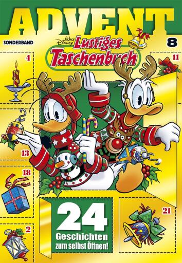 Lustiges Taschenbuch Advent 08