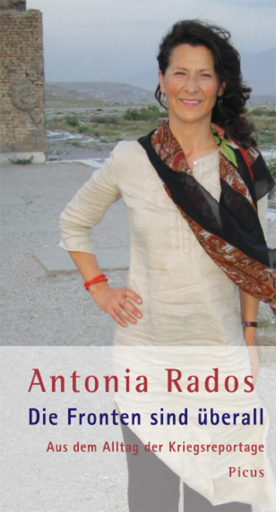 Portada del libro «Die Fronten sind überall», de Antonia Rados