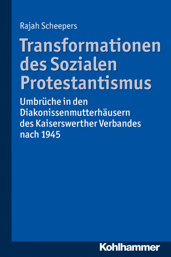 Portada del libro «Transformationen des Sozialen Protestantismus», de Rajah Scheepers