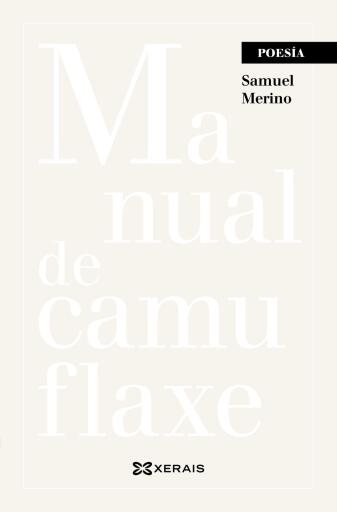 Portada del libro «Manual de camuflaxe», de Samuel Merino