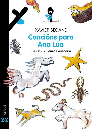 Portada del libro «Cancións para Ana Lúa», de Xavier Seoane