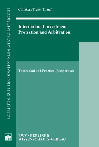 Portada del libro «International Investment, Protection and Arbitration»