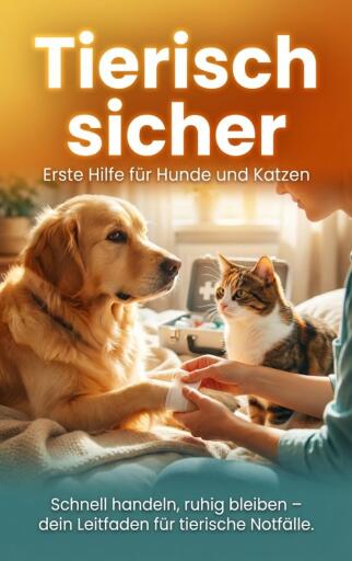 Tierisch sicher: Erste Hilfe für Hunde und Katzen