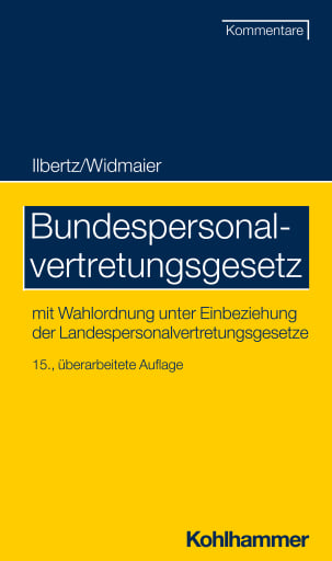 Portada del libro «Bundespersonalvertretungsgesetz»