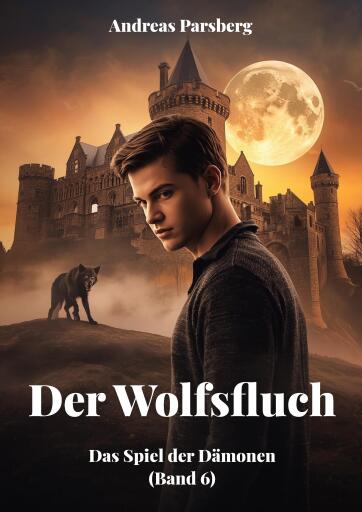 Portada del libro «Der Wolfsfluch», de Andreas Parsberg