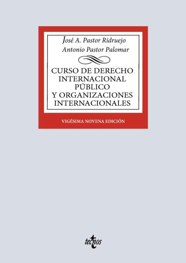 Curso de Derecho Internacional Público y de Organizaciones Internacionales