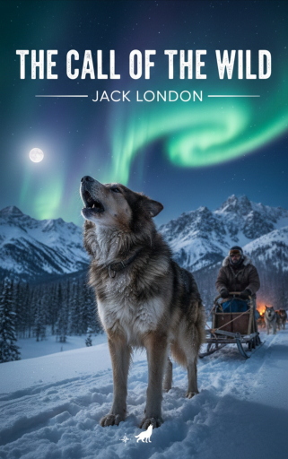 Portada del libro «The Call of the Wild», de Jack London