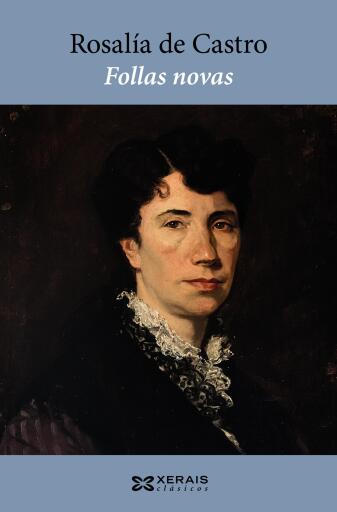 Portada del libro «Follas novas», de Rosalía de Castro