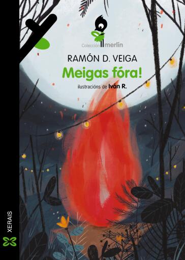 Portada del libro «Meigas fóra!», de Ramón D. Veiga