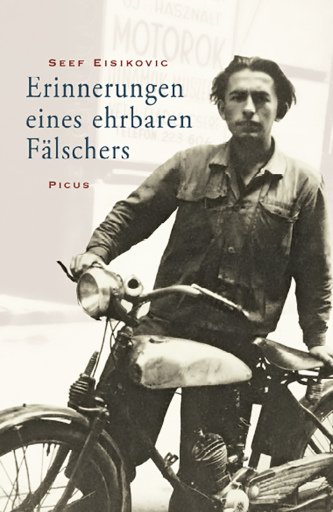Portada del libro «Erinnerungen eines ehrbaren Fälschers», de Seef Eisikovic
