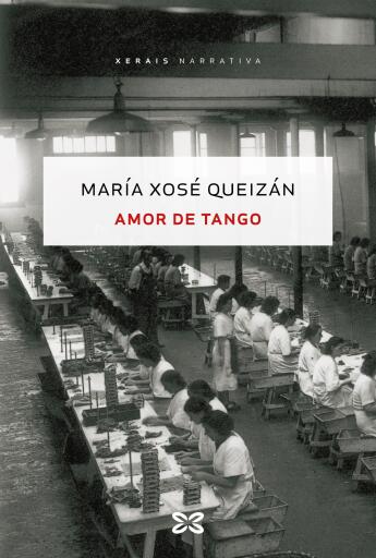 Portada del libro «Amor de tango», de María Xosé Queizán