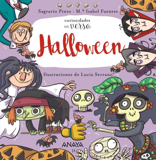 Portada del libro «Halloween», de Sagrario Pinto, Mª Isabel Fuentes