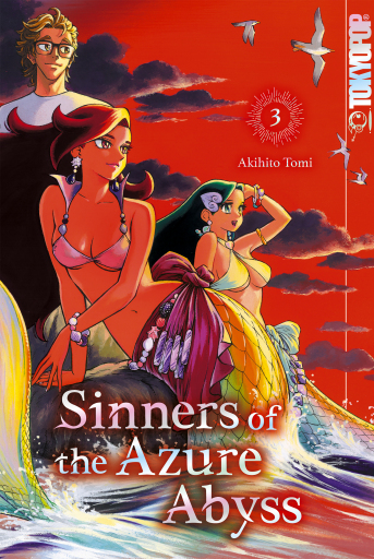 Portada del libro «Sinners of the Azure Abyss, Band 03», de Akihito Tomi