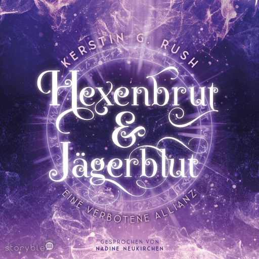 Portada del audiolibro «Hexenbrut & Jägerblut», de Kerstin G. Rush