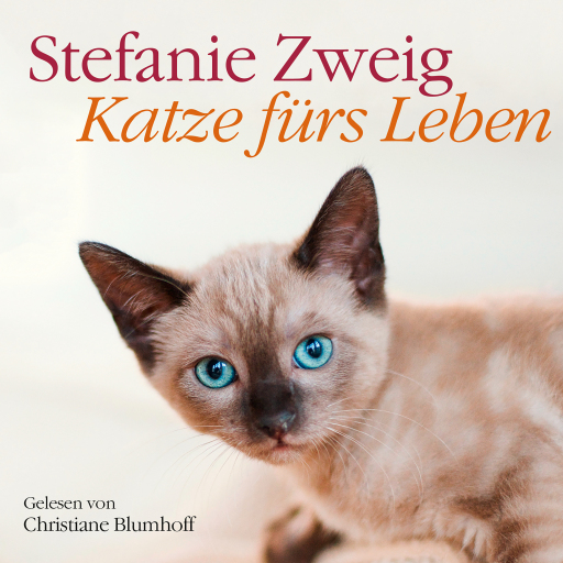 Portada del audiolibro «Katze fürs Leben», de Stefanie Zweig