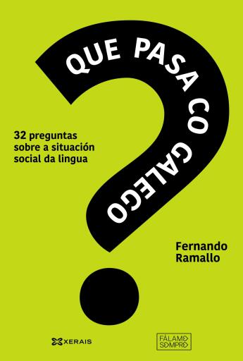 Portada del libro «Que pasa co galego?», de Fernando Ramallo