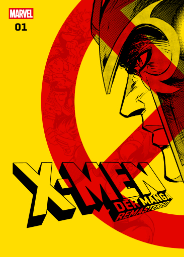Portada del libro «X-MEN: der Manga REMASTERED - Band 1», de Hiroshi Higuchi