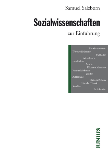 Portada del libro «Sozialwissenschaften zur Einführung», de Samuel Salzborn