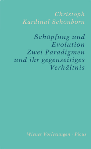 Portada del libro «Schöpfung und Evolution», de Christoph Schönborn