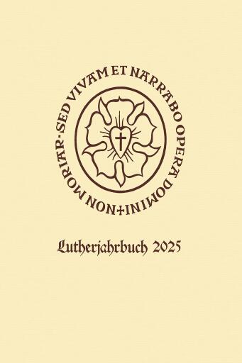 Portada del libro «Lutherjahrbuch 92. Jahrgang 2025»