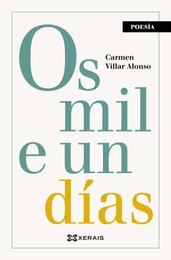 Portada del libro «Os mil e un días», de Carmen Villar Alonso
