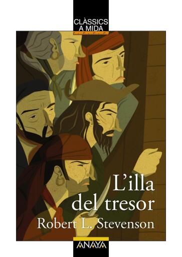 Portada del libro «L'illa del tresor», de Robert Louis Stevenson