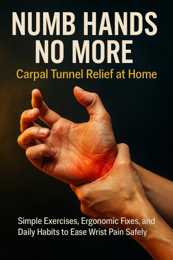 Numb Hands No More: Carpal Tunnel Relief at Home