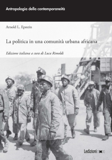 Portada del libro «La politica in una comunità urbana africana», de Arnold Epstein