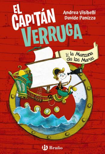 Portada del libro «El capitán Verruga, 1. El capitán Verruga y la Manzana de los Mares», de Andrea Visibelli