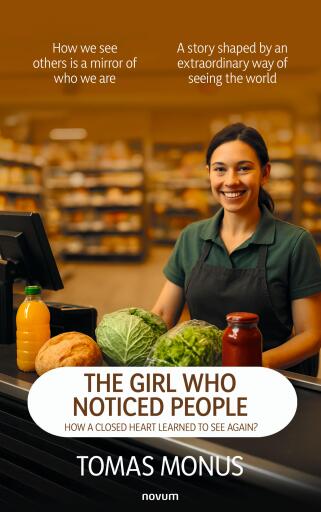 Portada del libro «The Girl Who Noticed People», de Mónus Tamás