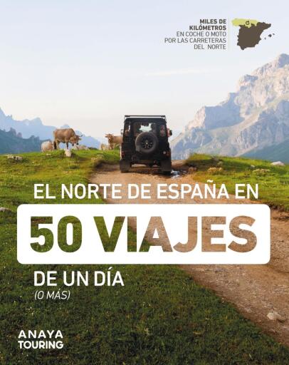 Portada del libro «El norte de España en 50 viajes de un día (o más)», de AAVV