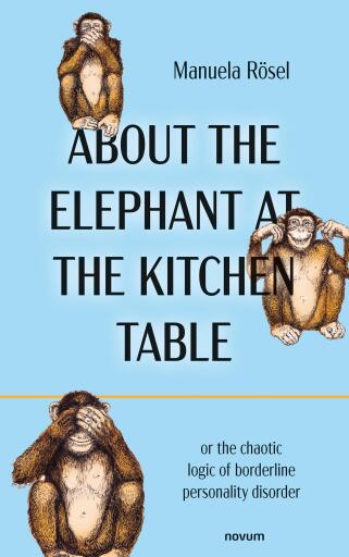 Portada del libro «About the Elephant at the Kitchen Table», de Manuela Rösel
