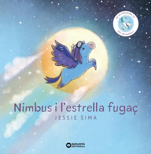 Portada del libro «Nimbus i l'estrella fugaç», de Jessie Sima
