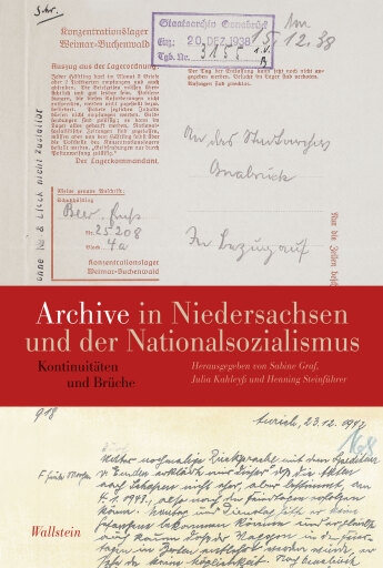 Portada del libro «Archive in Niedersachsen und der Nationalsozialismus»
