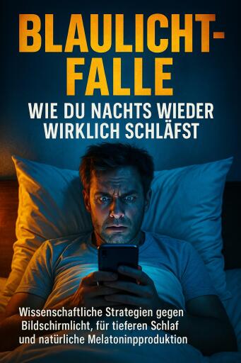 Blaulicht-Falle: Wie du nachts wieder wirklich schläfst