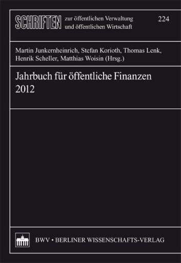 Jahrbuch für öffentliche Finanzen (2012)