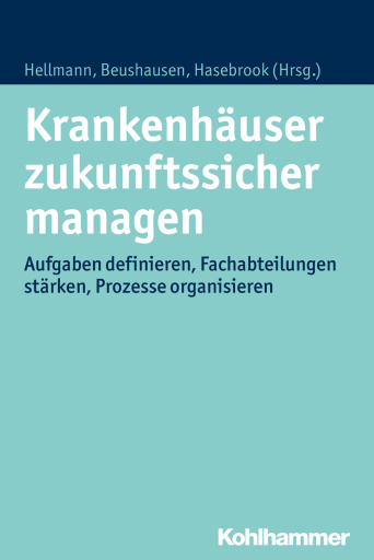 Portada del libro «Krankenhäuser zukunftssicher managen»
