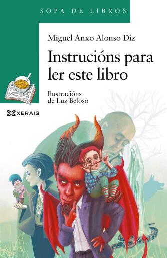 Portada del libro «Instrucións para ler este libro», de Miguel Ángel Alonso Diz