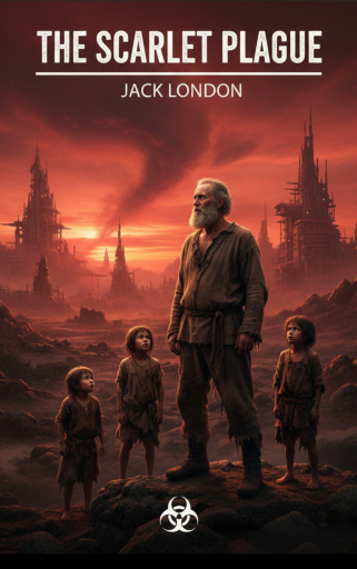 Portada del libro «The Scarlet Plague», de Jack London