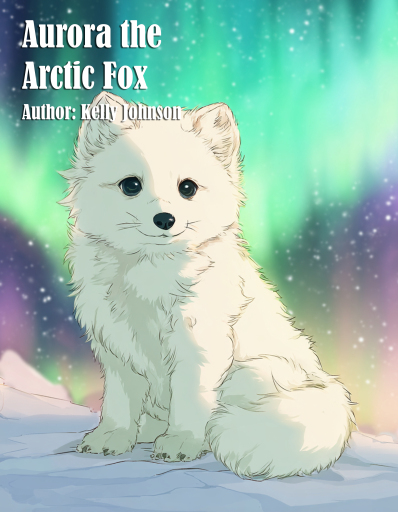 Portada del libro «Aurora the Arctic Fox», de Kelly Johnson