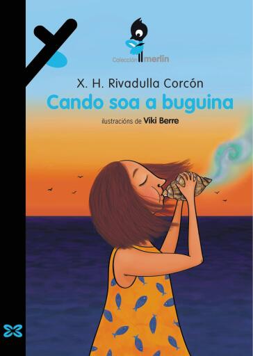 Portada del libro «Cando soa a buguina», de X. H. Rivadulla Corcón