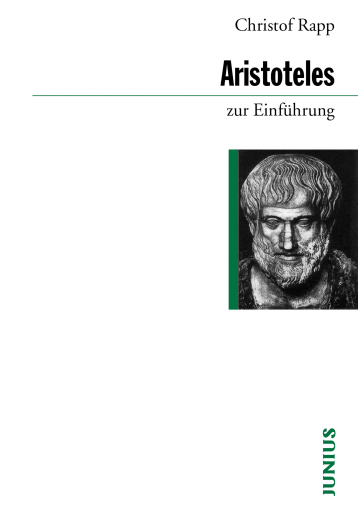 Portada del libro «Aristoteles zur Einführung», de Christof Rapp