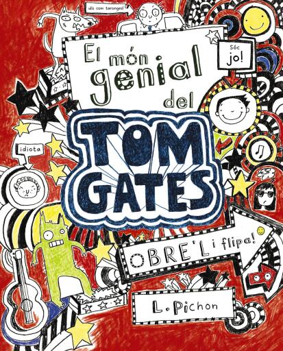 Portada del libro «El món genial del Tom Gates», de Liz Pichon