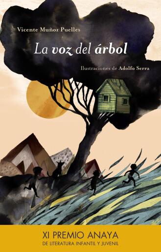 Portada del libro «La voz del árbol», de Vicente Muñoz Puelles
