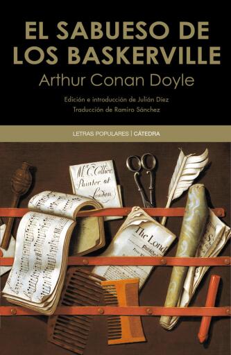 Portada del libro «El sabueso de los Baskerville», de Arthur Conan Doyle