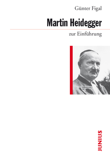 Portada del libro «Martin Heidegger zur Einführung», de Günter Figal